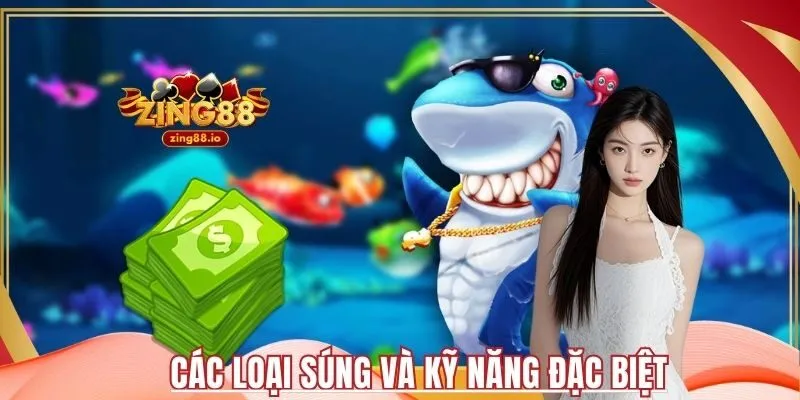 Các loại súng và kỹ năng đặc biệt